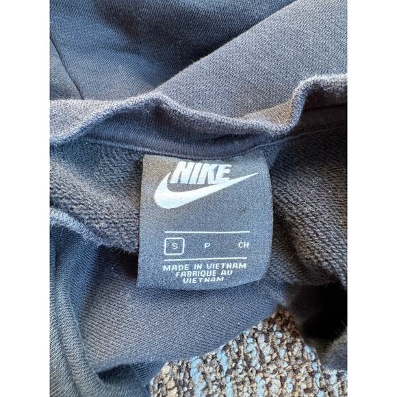 Nike Womens Cropped Sweatshirt Cross Stitch Logo BV2800 Crewneck Athletic - Picture 2 of 8
